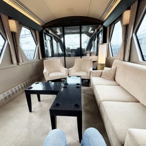 【鉄道旅】日本最高峰の贅沢な電車・スペーシアXの「コックピットスイート」に乗ってみた