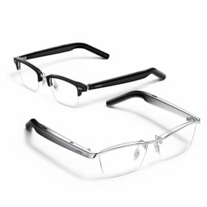 “ただのメガネ”で音楽が聴ける。イヤホンいらずのオーディオグラスが約半額｜HUAWEI Eyewear 2