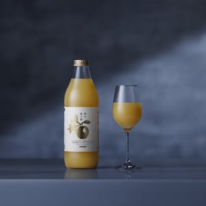 カゴメ×JAアオレンが青森りんごとピューレを贅沢に使った高品質ジュース「青の森の蜜」発表