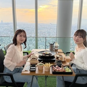 大阪・あべのハルカス「地上300m」の絶景とバーベキュー、女子会向けメニューも新登場