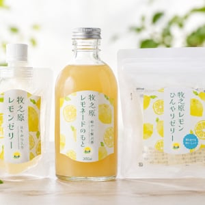 静岡県牧之原市の耕作放棄茶園で栽培されている「牧之原レモン」を使用した加工品が登場