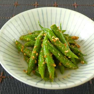 いんげんのごま和えレシピ！プロ直伝の黄金比で失敗しない！