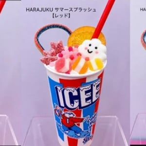【東京都渋谷区】GO☆GO☆CAFE！に「ICEE」夏限定コラボ『HARAJUKU サマースプラッシュ』が登場！