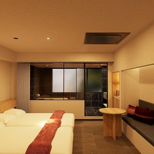 箱根強羅 KAIKA　全19室 温泉露天風呂付き宿 7/31～OPEN 宿泊予約受付中　強羅の湯と絶景 茶懐石料理　新しいリトリート滞在という至福時間へ…心を点てる、はじまりの宿。