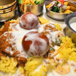 【エリックサウス道】もともと美味しいけどもっと美味しくインドカレーを食べる方法3 / グラブジャムンで激うま化