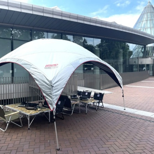 【北海道札幌市】北海きたえーる敷地内で「LEVANGA TERRACE BBQ」開催中！ジンギスカンなどを堪能
