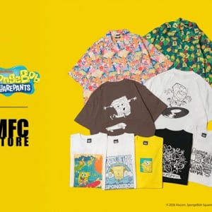 【東京都目黒区・大阪府大阪市】「MFC STORE」とスポンジ・ボブがコラボ！Tシャツ全7型＆アロハシャツ全2型を再販