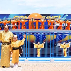 横浜・八景島シーパラダイスに AI×音楽 アトラクション「OTO-RACTION PARK」8/1～爆誕♪ マツケン松平健も「ソニック チューン！」先行試乗会に参加…あれれ!?