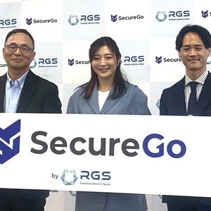 RGS「SecureGo」新製品発表会 柔道金メダリストの角田夏実さん登場 RGS株式会社