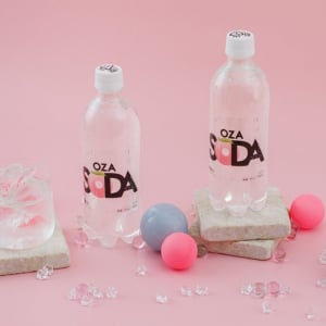 水やお茶に飽きたらコレ！ 無糖強炭酸水「OZA SODA」から夏限定フレーバー「ピーチ」が登場