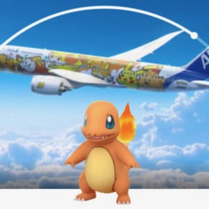 空港へ行く予定があるなら背景ヒトカゲを忘れずに / リモート不可なので搭乗前の“ついで”が大事【ポケモンGO】