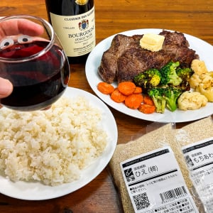 稗(ひえ)と粟(あわ)はステーキと赤ワインに合う贅沢でおいしい高級食材