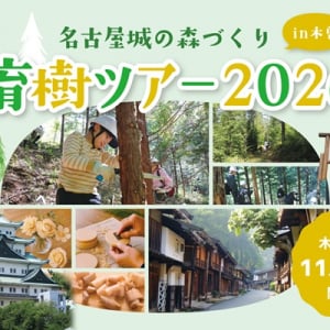 名古屋市から長野県木曽エリアへ！木曽ヒノキ育樹＆自然体験を楽しむ日帰りバスツアー