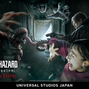 USJの新アトラクション「『バイオハザード レクイエム』 ザ・ダイブ」が本日より開催！