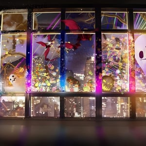 東京タワーの夜景がハロウィン空間に変身！季節のプロジェクションマッピングショーイベントが9月11日より開催