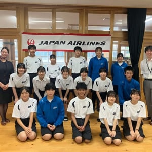修学旅行に行く子どもに「子ども観光大使事業」を行う出雲市がJALと事前学習会を実施