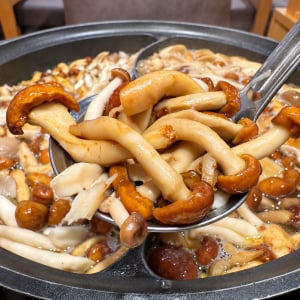 【しゃぶしゃぶグルメ】しゃぶ葉はきのこを食べに行くところ→ 異論はないよね？