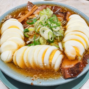 ちゃん系でいちばん美味しい食べ方は「中華そば＋スライス玉子トリプル」だ！ 異論はあるかな？