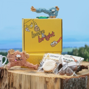 「bake ＆ bright」から、4つの米粉クッキーを詰めた新しいギフトボックスが登場！