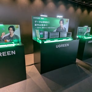UGREENが新アンバサダー＆新CM発表会でチャージング製品やNASの2026年モデルをお披露目