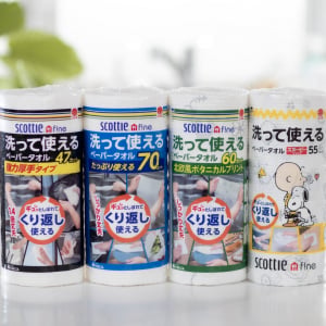 料理からキャンプまで！ 1枚で何役もこなす「スコッティ ファイン 洗って使えるペーパータオル」を使ってみた