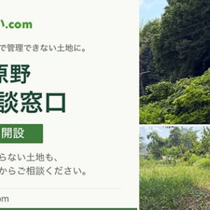相続した全国の山林・原野が対象「家が欲しい.com」山林・原野の専門相談サイト開設