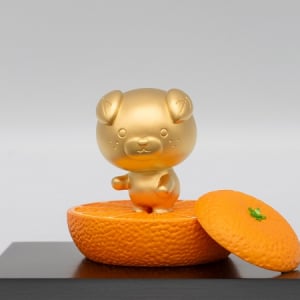 愛媛県のキャラクター「みきゃん」が純金製置物や小判に！松山三越で金製品の展示販売や買取を行う「黄金芸術展」開催