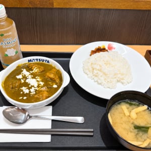 松屋のインド料理「ほうれん草とカッテージチーズのカレー」を食べた結果