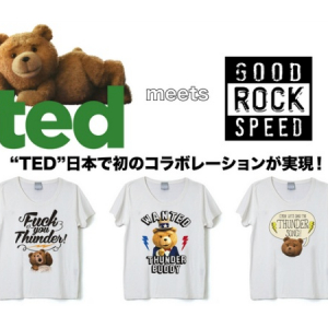 日本初！映画「テッド」公式Tシャツは大人のユーモアたっぷり