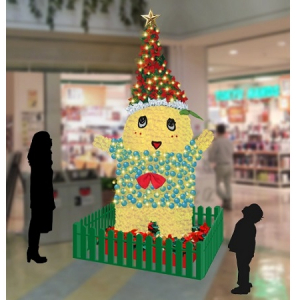 ららぽーとTOKYO-BAYのXmasイルミネーション点灯式に「ふなっしー」がやって来る！