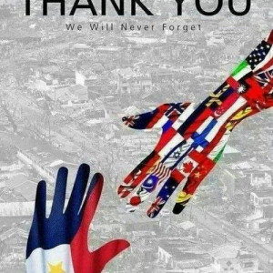 台風被害にあったフィリピンが支援感謝のポスターを公開　韓国「韓国の国旗だけ無いぞ！」と激怒