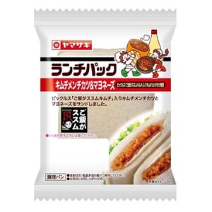 ご飯だけでなく、パンもススム味わい!?ランチパック×ご飯がススム キムチ