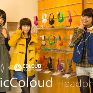 Negiccoとスウェーデン発のヘッドホン・ブランド〈Coloud〉がコラボ!