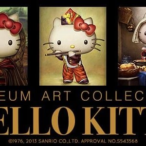 ハローキティがダ・ビンチやフェルメールの名画の中に！　『HELLO KITTY MUSEUM ART COLLECTION』新アイテム発売