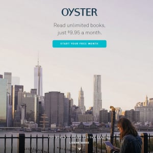 毎月定額で何冊でも電子書籍を購読可能！ Huluの“本”版「Oyster」