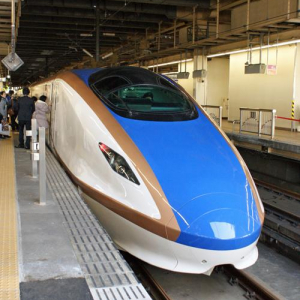 当選倍率61倍！　鉄道ファン大注目の北陸新幹線用新型車両『E7系』に体験試乗！