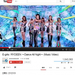 E-girlsがYMOの名曲『RYDEEN』を大胆カバー　MVが『Youtube』で100万回再生達成もコメント欄は賛否両論