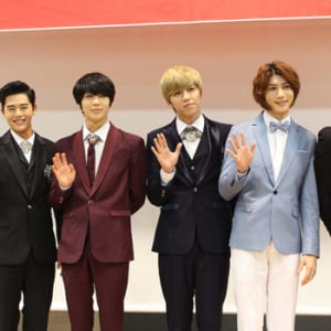 SHINeeテミン、ZE:Aドンジュン、U-KISSスヒョン&キソプ&フン、TRITOPSのユジュンが記者会見に登場! 「韓国ミュージカル〈宮〉」が5月に赤坂で開催