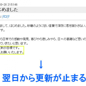 毎日ブログ更新してたのに「毎日ブログ更新されてなかった！」衝撃の事実