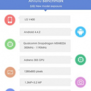 LG G Pad 7.0（LG-V400）の主要スペックが判明