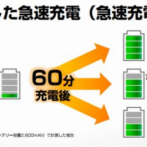 NTTドコモが2014年夏モデルで導入した「急速充電2」と「非常用節電モード」とは？