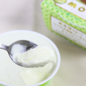 【ひと先試食】濃厚なミルクアイス『MOW』とジューシーなメロンのコラボ！ 『MOWマスクメロン』が新発売