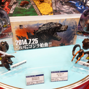 【東京おもちゃショー2014】タマゴが変形するフィギュアにハリウッド版『ゴジラ』が登場