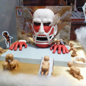 【東京おもちゃショー2014】『進撃の巨人』の『ツミコレ』はただ積んで遊ぶだけじゃない