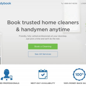掃除や修理はプロにお任せ！アプリで予約できるHandybookが米国で人気
