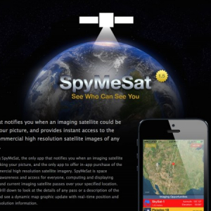 あなたのスマホで高解像度の衛星写真が購入できるアプリ「SpyMeSat」