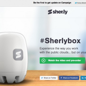 自分で管理しながらクラウドのように使えるストレージ「Sherlybox」