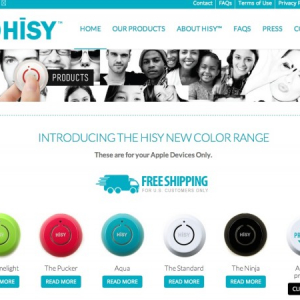 iPhoneのシャッターボタンを遠隔で操作できるリモコン「HISY」