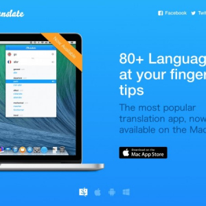 人気の自動翻訳アプリ「iTranslate」がMacでも使えるように！