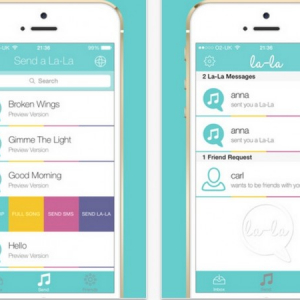 今の気持ちを音楽で伝える！テキストNGのメッセージアプリ「La-La」登場